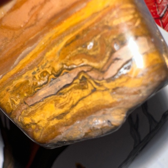 Owyhee Gem picture Jasper specimen larger palm stone A/ worry stone - Picture 12 of 12